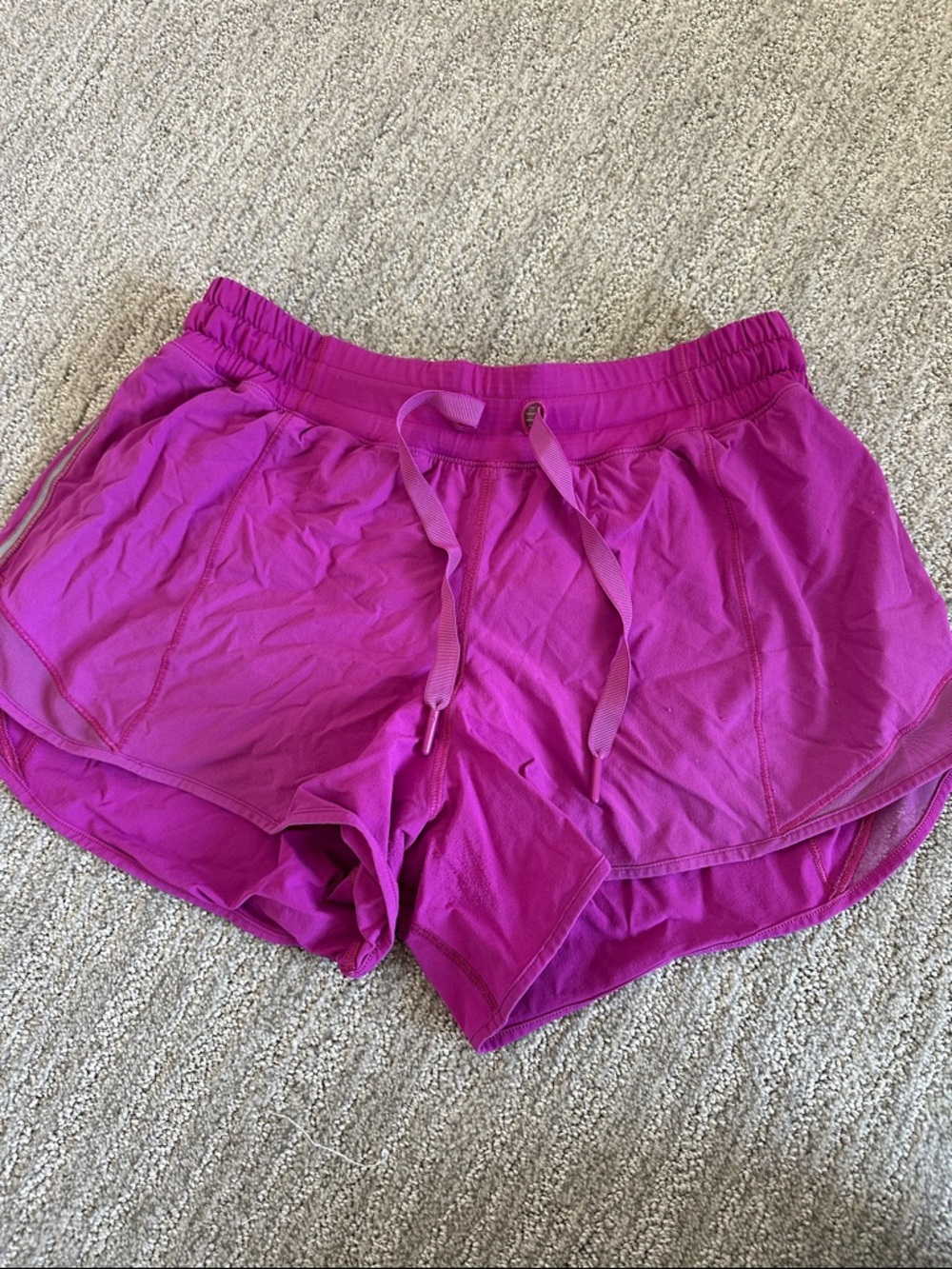 Lulu lemon Women’s Magenta Athletic Running Shorts